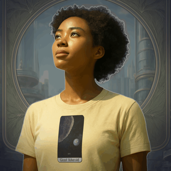 Sci-Fi Tarot #5 - Giant Asteroid